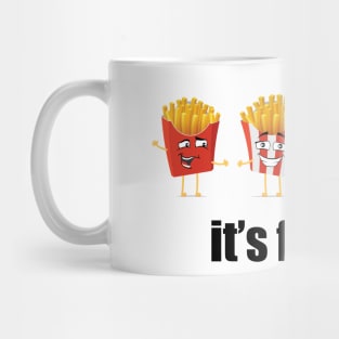French Fries Pun - It's Fryday Mug